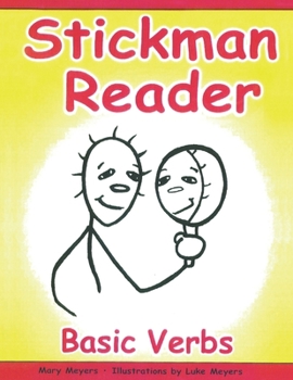 Paperback Stickman Reader: Basic Verbs Book