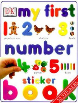 Paperback My First Number Sticker Book