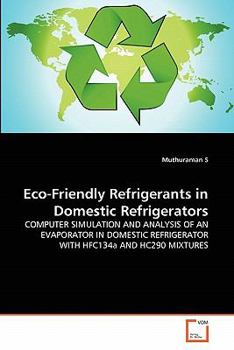 Paperback Eco-Friendly Refrigerants in Domestic Refrigerators Book