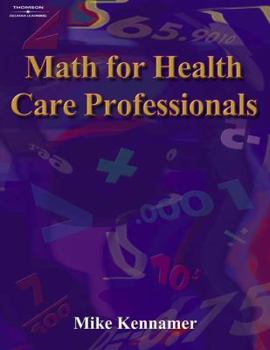 Paperback Math for Health Care Professionals Book