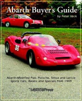 Paperback Abarth Buyer's Guide Book
