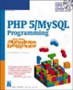 Paperback PHP 5/MySQL Programming [With CD-ROM] Book
