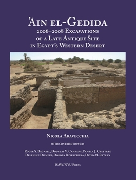 Ain El-Gedida: 2006-2008 Excavations of a Late Antique Site in Egypt's Western Desert - Book  of the ISAW Monographs