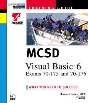 Hardcover MCSD Visual Basic 6 Exams 70-175 70-176 [With *] Book