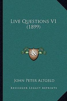 Paperback Live Questions V1 (1899) Book