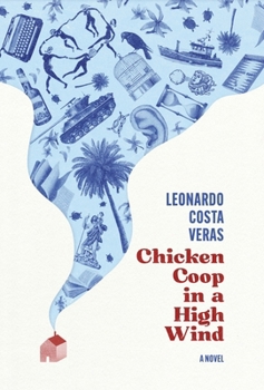 Hardcover Chicken Coop in a High Wind Book