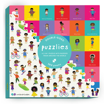 Misc. Puzzlies: 100-Piece, Double-Sided Jigsaw Puzzle Book