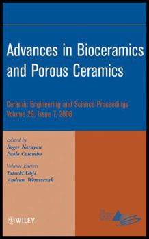Hardcover Advances in Bioceramics and Porous Ceramics, Volume 29, Issue 7 Book