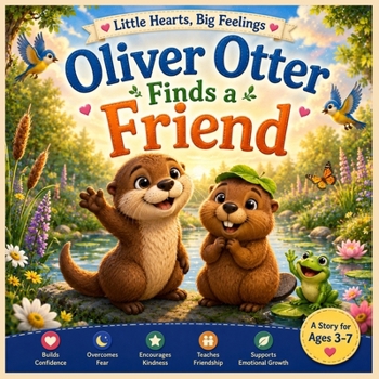 Oliver Otter Finds a Friend: A Heartwarming Story About Friendship, Kindness, and Learning to Connect with Others (Little Hearts, Big Feelings)