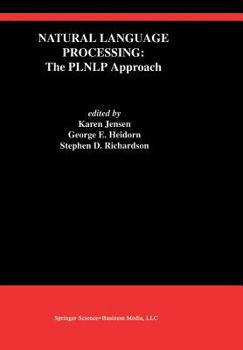 Paperback Natural Language Processing: The Plnlp Approach Book