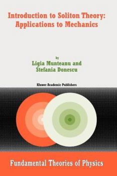Paperback Introduction to Soliton Theory: Applications to Mechanics Book