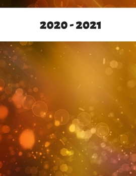 Paperback 2020-2021: Monthly Planner 2020-2021 Book