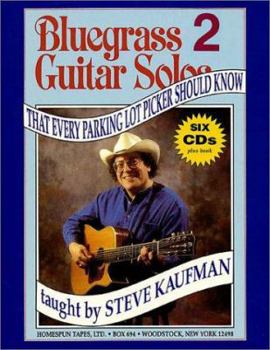 Paperback Bluegrass Guitar Solos Every Parking Lot Picker Should Know [With 6] Book