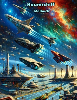Paperback Raumschiff Malbuch [German] Book