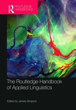 Paperback The Routledge Handbook of Applied Linguistics Book