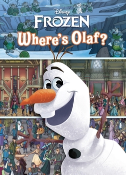 Hardcover Disney Frozen: Where's Olaf? Look and Find Book