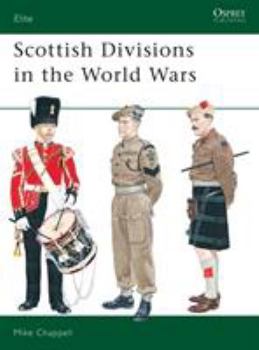 Paperback Scottish Divisions in the World Wars Book