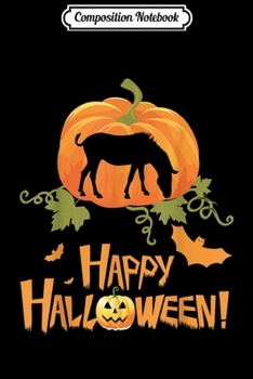 Paperback Composition Notebook: Zebra In Pumpkin Happy Halloween Zebra Lovers Journal/Notebook Blank Lined Ruled 6x9 100 Pages Book