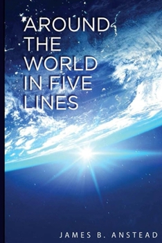 Paperback Around The World In Five Lines Book