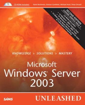 Hardcover Microsoft Windows Server 2003 Unleashed Book