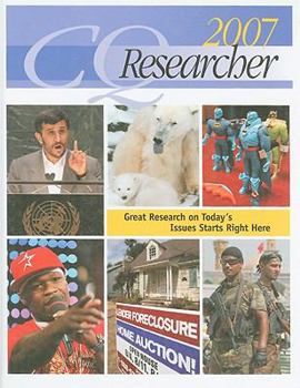 Hardcover CQ Researcher Bound Volume 2007 Book