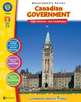 Paperback Canadian Government Book