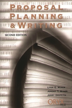 Paperback Proposal Planning and Writing Book