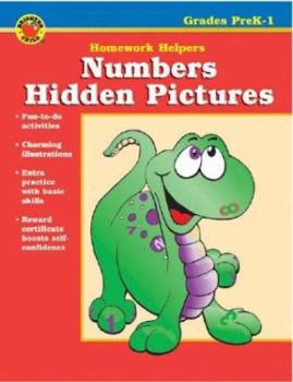 Paperback Numbers Hidden Pictures Book