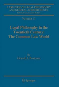 Hardcover Legal Philosophy in the Twentieth Century: The Common Law World Book