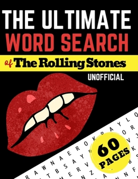 Paperback The Ultimate Word Search of The Stones: Puzzle Book for rock and rock and roll music fans of all ages Book