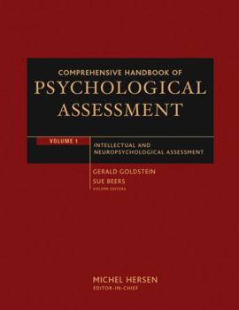 Hardcover Comprehensive Handbook of Psychological Assessment, Volume 1: Intellectual and Neuropsychological Assessment Book