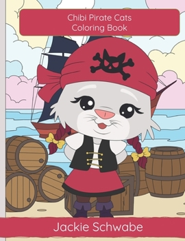 Paperback Chibi Pirate Cats Coloring Book