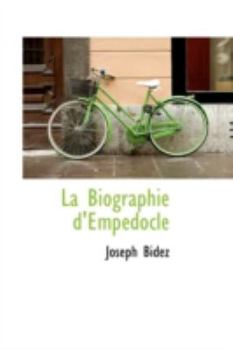 Hardcover La Biographie D'Emp Docle Book