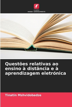 Paperback Questões relativas ao ensino à distância e à aprendizagem eletrónica [Portuguese] Book