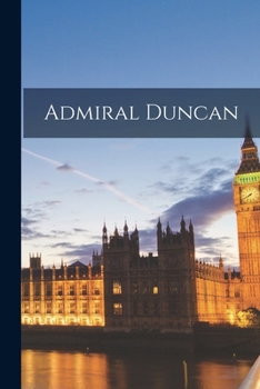Paperback Admiral Duncan Book