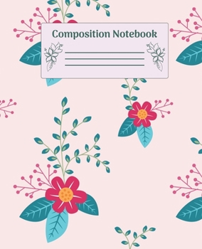 Paperback Composition Notebook: Wide Ruled Notebooks Paper - Composition Notebook (Diary, Journal) 7.5x9.25in 110 Pages Wide Ruled Notebooks Paper Book