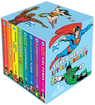 Board book DC Super Heroes Little Library Book