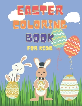 Paperback Easter Coloring Book for Kids Book