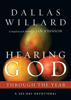 Paperback Hearing God Through the Year: A 365-Day Devotional Book