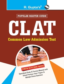 Paperback Clat: Common Law Admission Test Guide (For UG Programme) Book