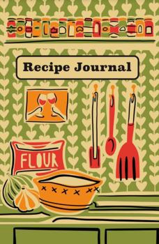 Paperback Recipe Journal Book