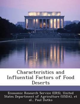 Paperback Characteristics and Influential Factors of Food Deserts Book