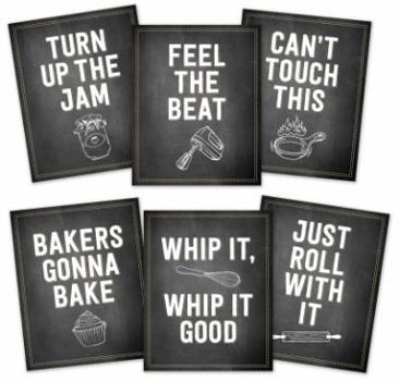 Hardcover Art Prints Kitchen Book