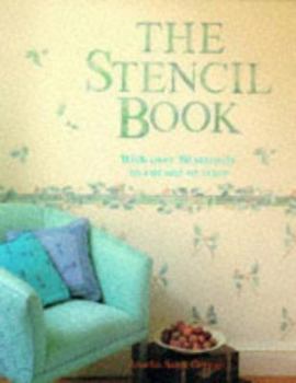 Paperback The Stencil Book: With Over 30 Stencils to Cut Out or Trace Book