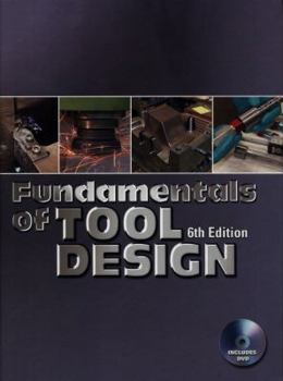 Hardcover Fundamentals of Tool Design Book