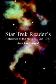 Paperback Star Trek Reader's Reference to the Novels: 1986-1987 Book