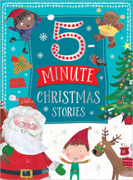 Hardcover 5 Minute Christmas Stories Book