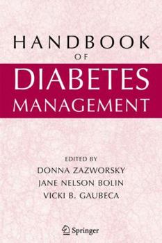 Hardcover Handbook of Diabetes Management Book