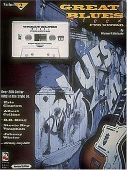 Paperback Great Blues Riffs - Volume 2 - Book/Cassette Pack - Guitar Book