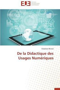 Paperback de la Didactique Des Usages Numériques [French] Book